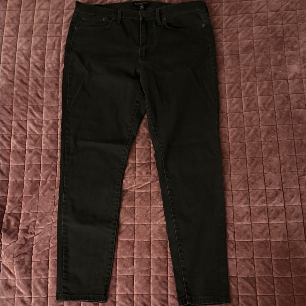 Banana Republic Black Skinny Jeans size 12